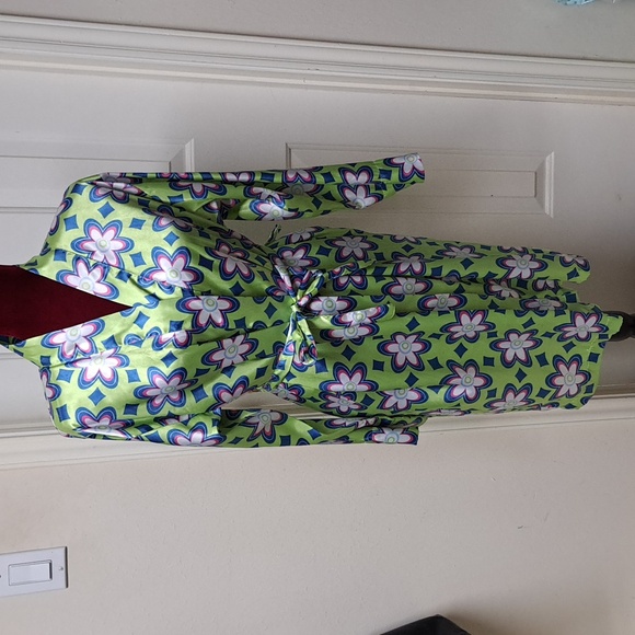 Jammies Floral Bath Robe - Picture 1 of 5